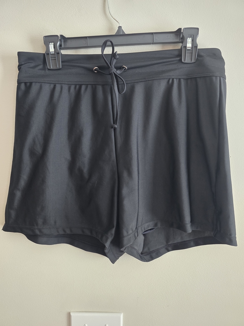 Black Drawstring Outdoor/Swim UPF 50+ Women’s Shorts